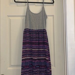 Patterned maxi dress